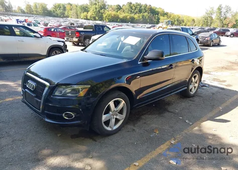 2012 Audi Q5 3.2 Premium Plus из США, поврежденный, VIN WA1DKAFP8CA075950